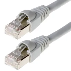 Telegärtner Patchkabel SFTP CAT 6A grau 5,0m