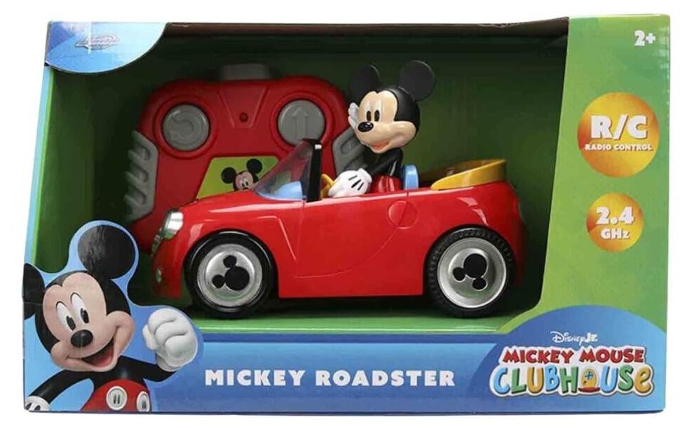 Jada Mickie Roadster met funkbesturing, 14 cm