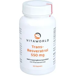 Trans-resveratrol 550 mg Kapseln