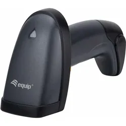 equip Barcode Handscanner 2D Laser Wireless USB schwarz (1D-Barcodes, 2D-Barcodes), Barcode Scanner, Schwarz