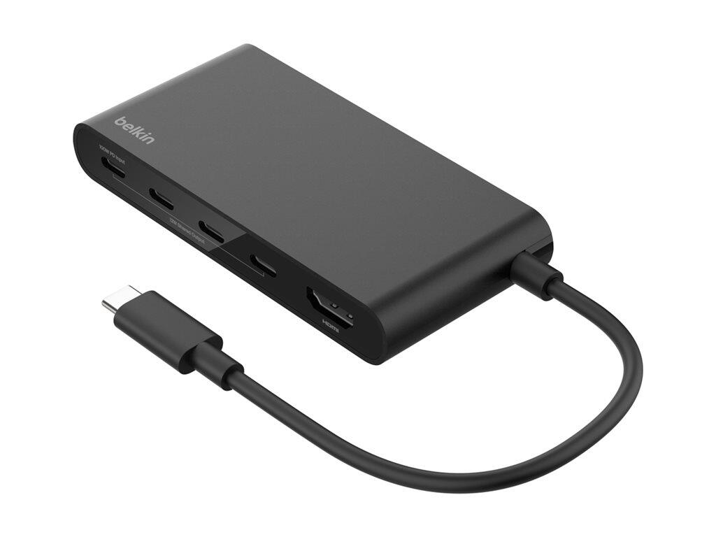 Belkin Connect 5-Port-USB-C-Hub mit 4K-HDMI-Anschluss AVC021hqBK