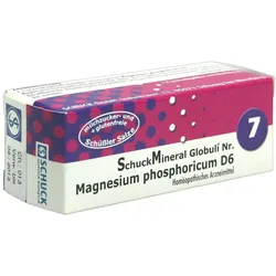 Schuckmineral Globuli 7 Magnesium phosph 7,5 g