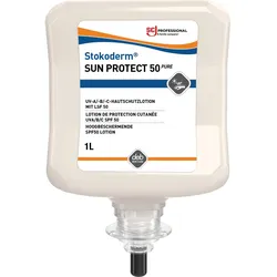 Stoko, Sonnencreme, UV-Hautschutzcreme derm Sun Protect 50 PURE (Sonnencreme, SPF 50, 1000 ml)
