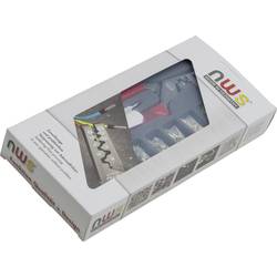 NWS 143B Presszangen-Set 502teilig Aderendhülsen 0.5 bis 16 mm² Inkl. Aderendhülsensortiment