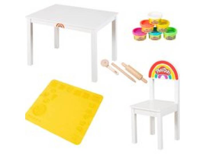 Sitzgruppen-Set Play-Doh 12-teilig weiß