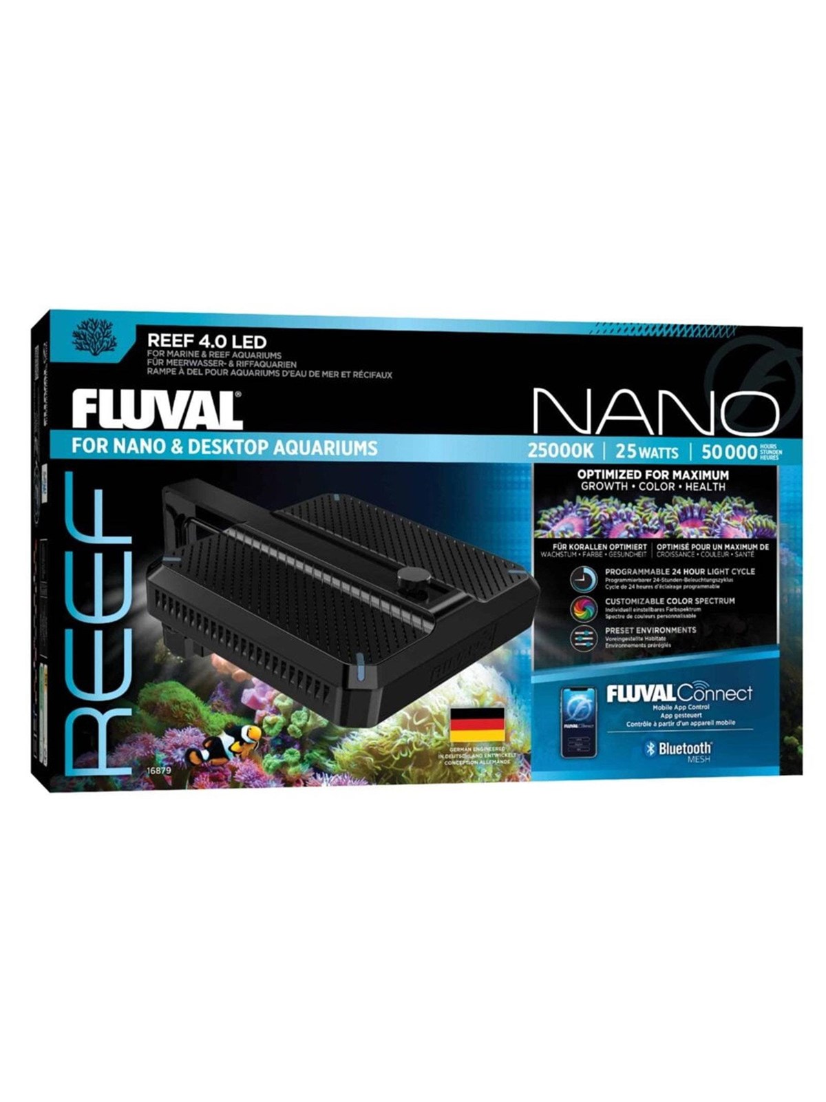 FLUVAL Reef 4.0 Nano LED w/BT Mesh, 25W