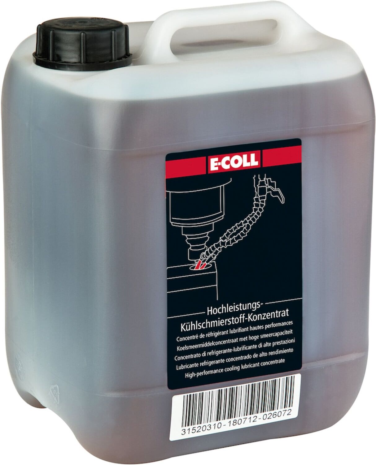 E-COLL Hochl. Kühlschmierstoff 10L Kanister biostabil(F) (4317784015356)