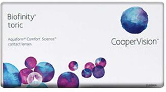 Lentes de Contacto Biofinity Toric 6 un