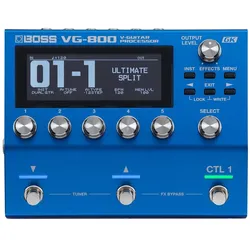 Boss VG-800 (Bass, Gitarre), Effektpedal, Blau