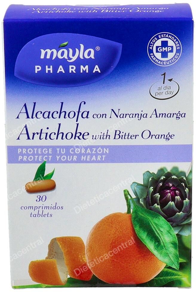 Mayla alcachofa con naranja amarga 30comp.