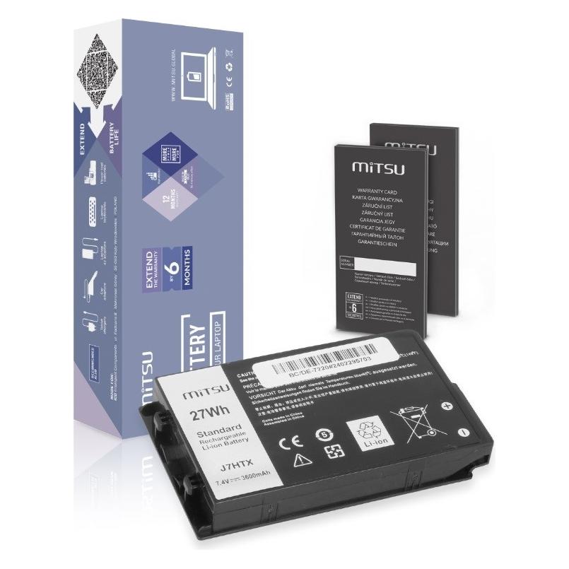 Mitsu DELL LATITUDE RUGGED 3600mAh 7,4V (3600 mAh) (MITSU)