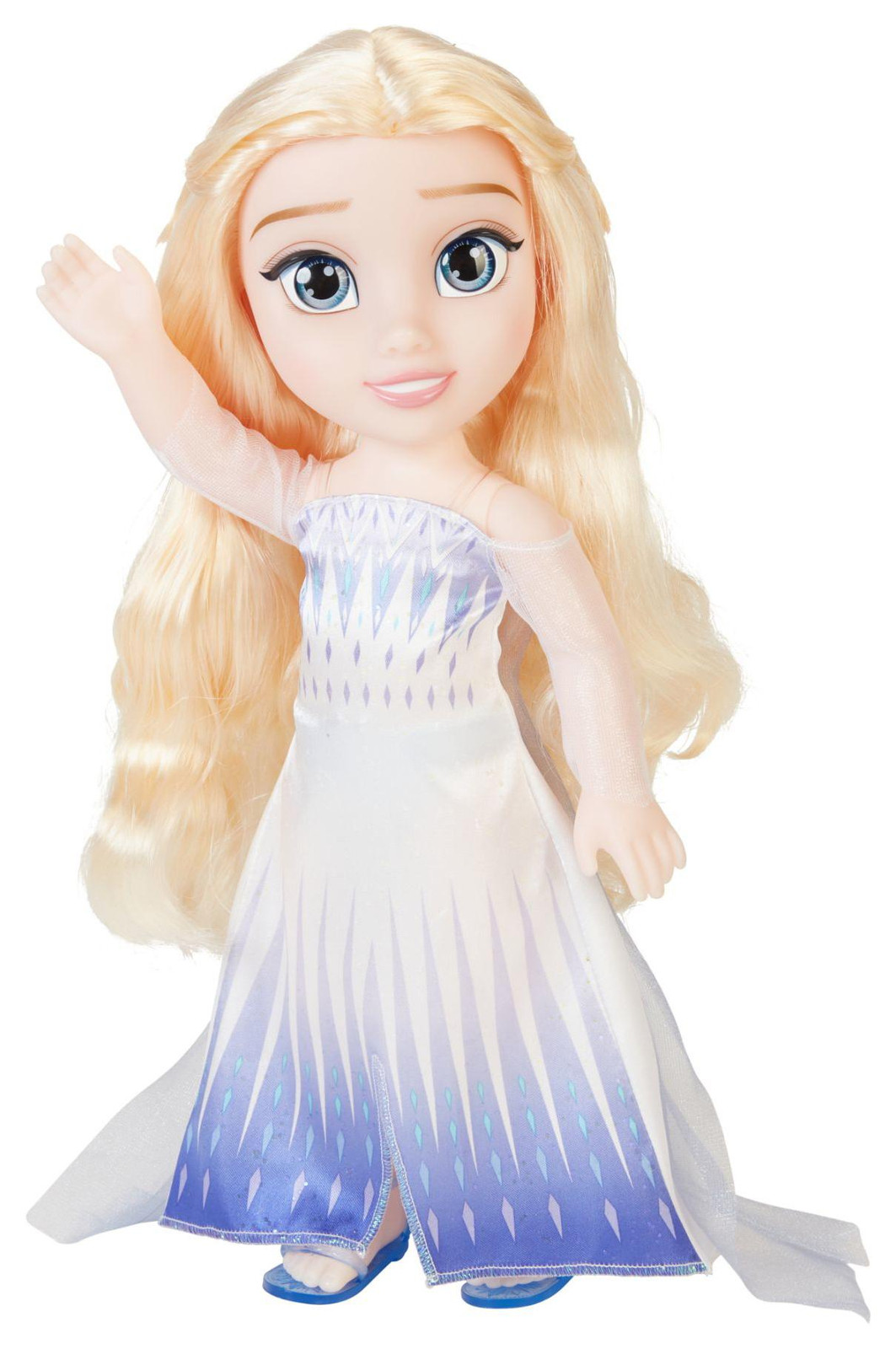 Jakks Pacific Frozen Elsa de IJskoningin glinsterende prinsessenpop 35 cm
