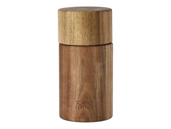 Scandi Living Moulin à sel Hollow 13 cm Acacia