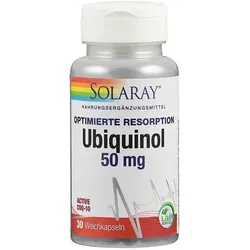 Ubiquinol Coq10 50 mg Solaray 30 ST