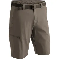 Maier Sports, Herren, Outdoorhose, leichte Outdoorbermuda "Berchtesgaden" (66), Braun