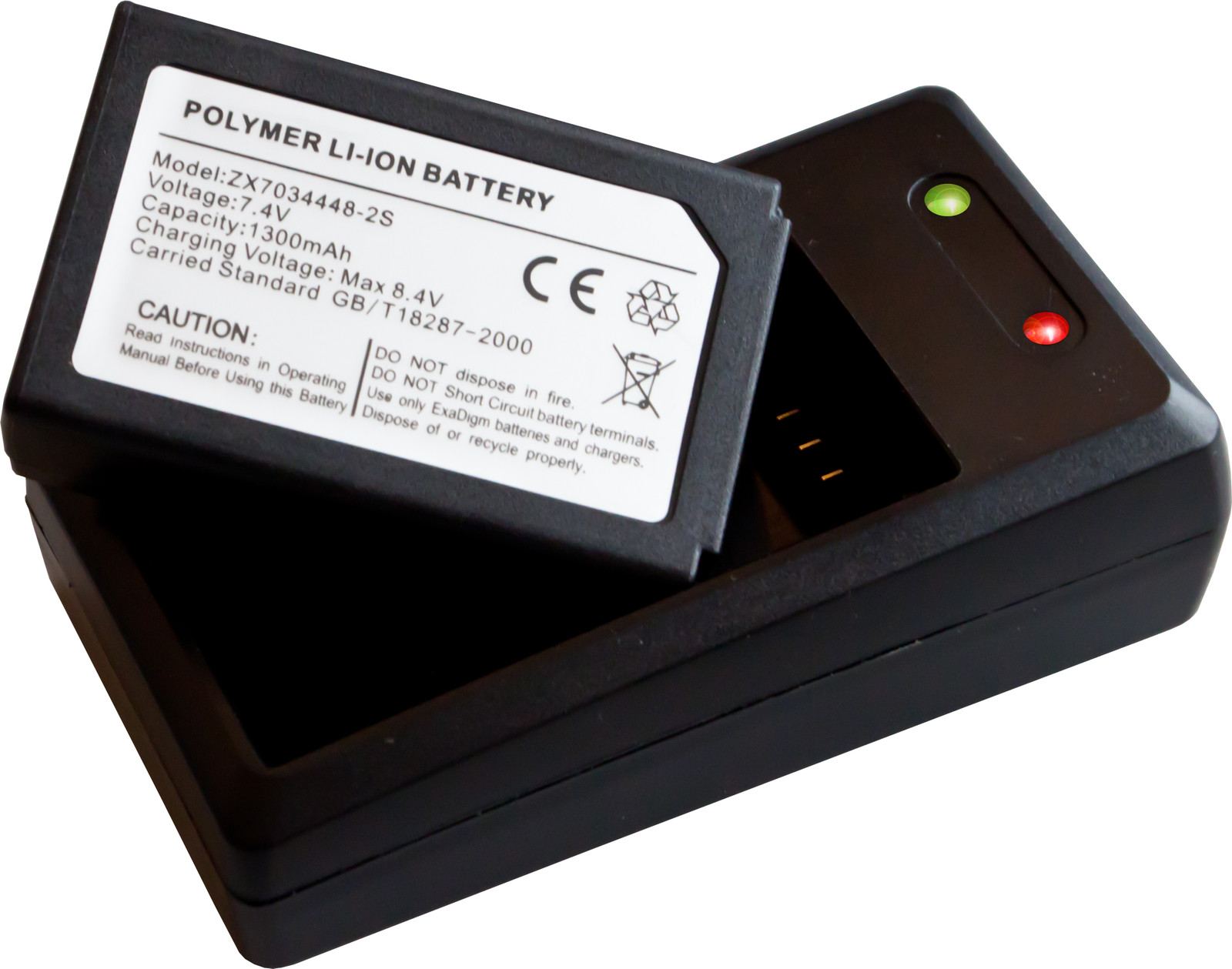 PeakTech P 3440 BC Oplader en vervangaccu voor de PeakTech 3440