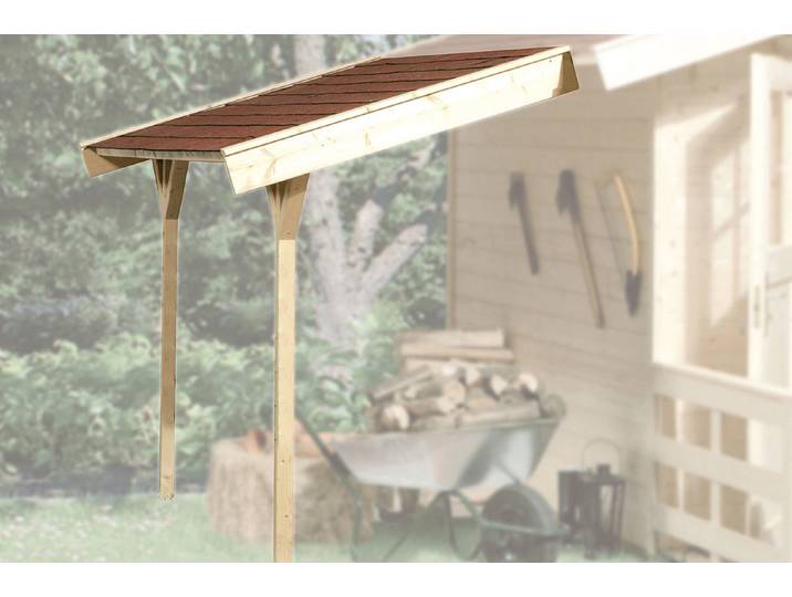 Weka Schleppdach für Gartenhaus L 3 m B 1.3 m