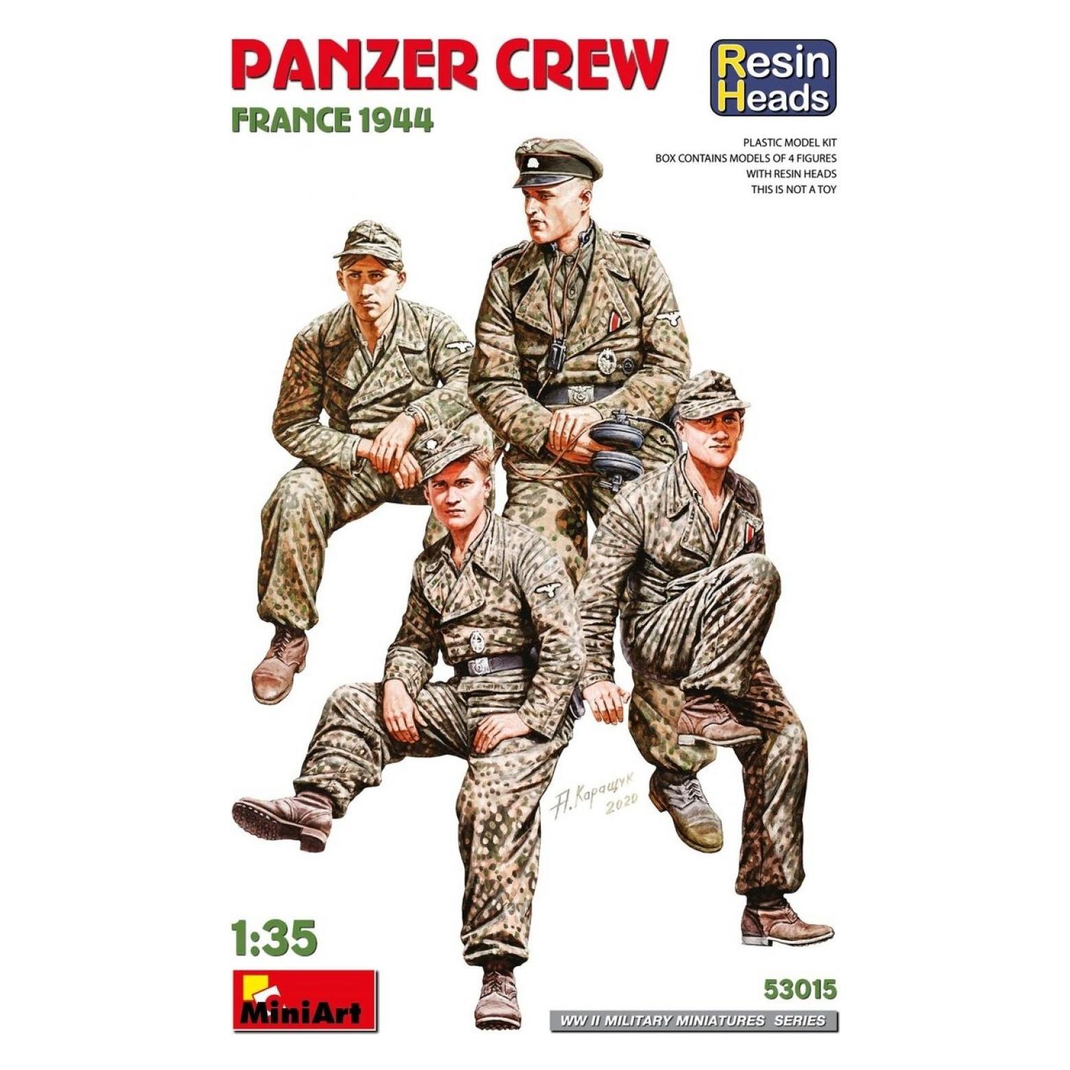 Mini art 1:35 Fig.-Set Dt.PzBesat. Fran.44 (4) RK (550053015)