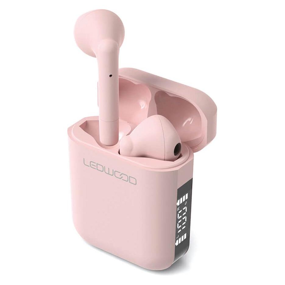 Ledwood Earphone -Tws- Apollo S (Pink) (NC, Kabellos) (LD-APOLLO-S-PINK)