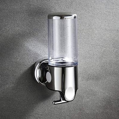Seifenspender Wandmontage Badezimmer Dusche Pumpspender für Duschgel Shampoo Seife (500ml)