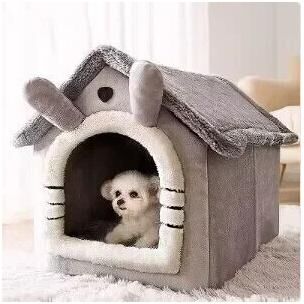 Pet Hub Cozy Indoor Pet Bed Tent Kennel With Removable Cushion Ideal For Small To Large Pets M