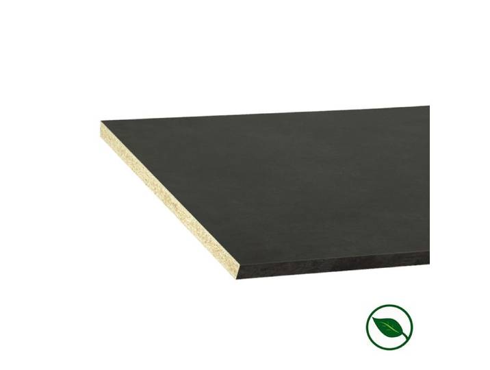 Plan de travail stratifié CPL béton anthracite 2600 x 800 x 28 mm - FSC MIXTE 70% - Gamme Confort FORESTEA Dimensions : 2600 mm x