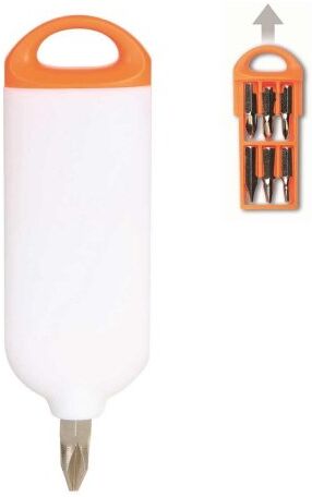Set Giraviti con 6 pezzi metallo/plastica, compatti Personalizzate o neutre