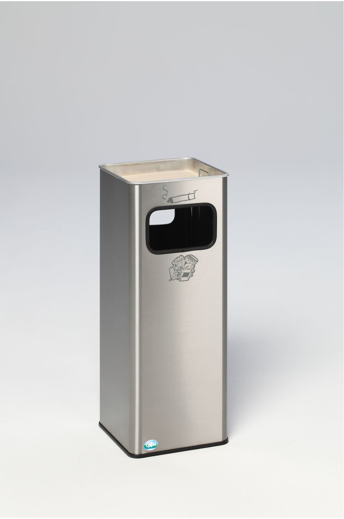 VAR Abfallsammler/Ascher B 26 R Edelstahl 32 l (3459)