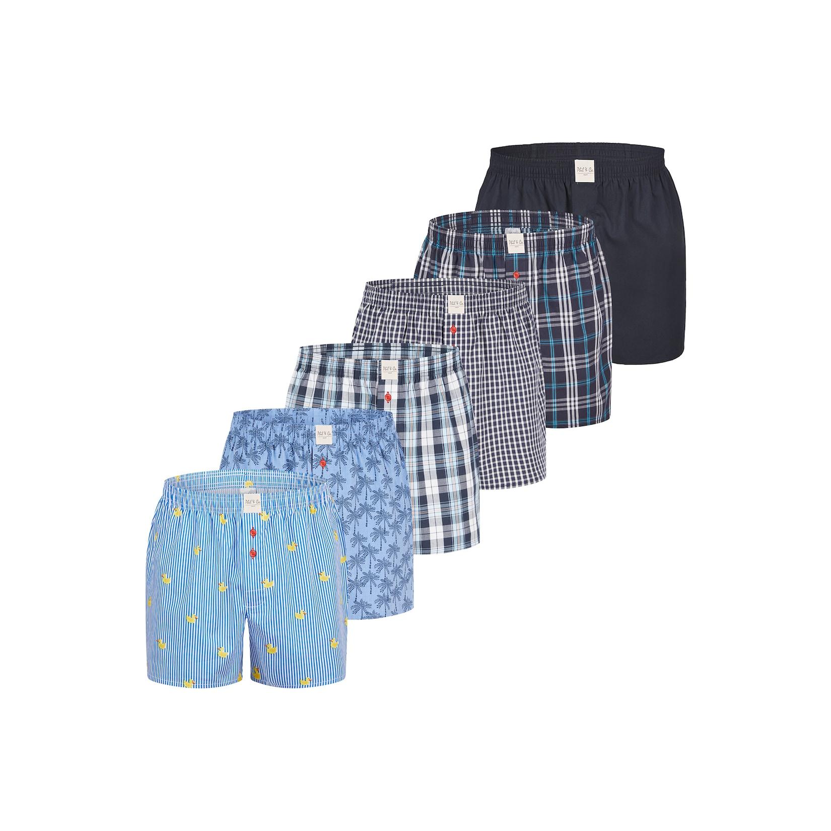 Phil & Co. Berlin Herren Boxer Classic Sets 6er Pack