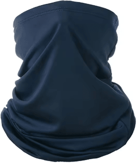 Inspire Picks Summer Tactical Camo Bandana Breathable Sports Neck Gaiter Face Mask For Cycling Hunting And Hike dark Blue
