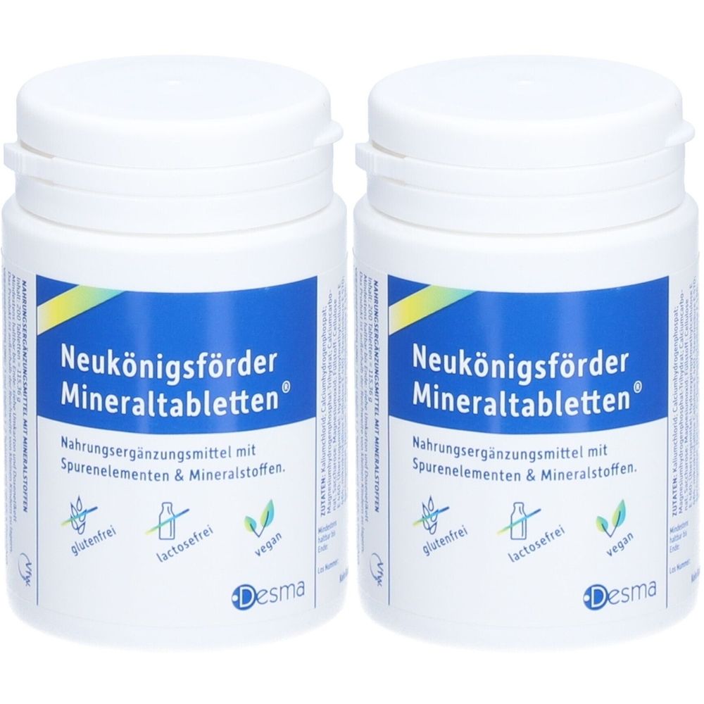 Neukönigsförder Mineraltabletten x2 2x200 St Überzogene Tabletten