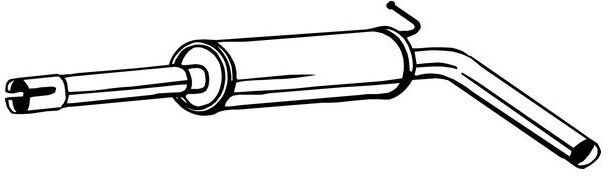 VEGAZ VS-537 Middle silencer