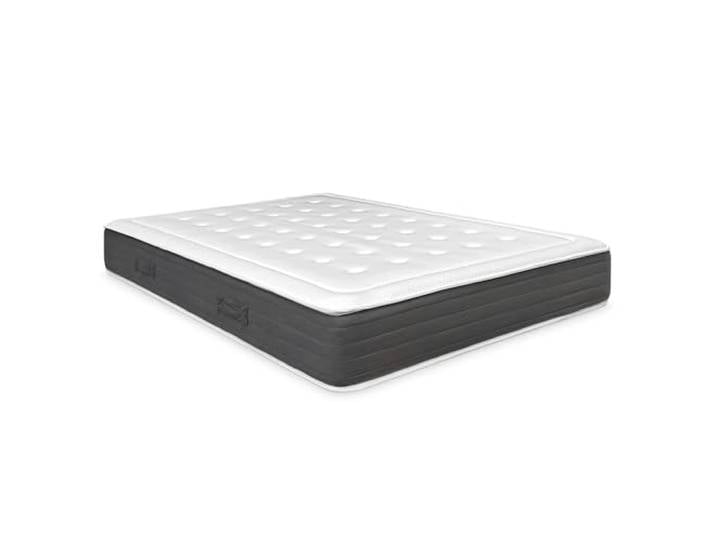 Somnia Descanso - Kreta viskoelastische Matratze Festigkeit und Komfort Höhe 24 cm mehrlagig, antibakteriell, milbenabweisend und hypoallergen 90 x 200 cm