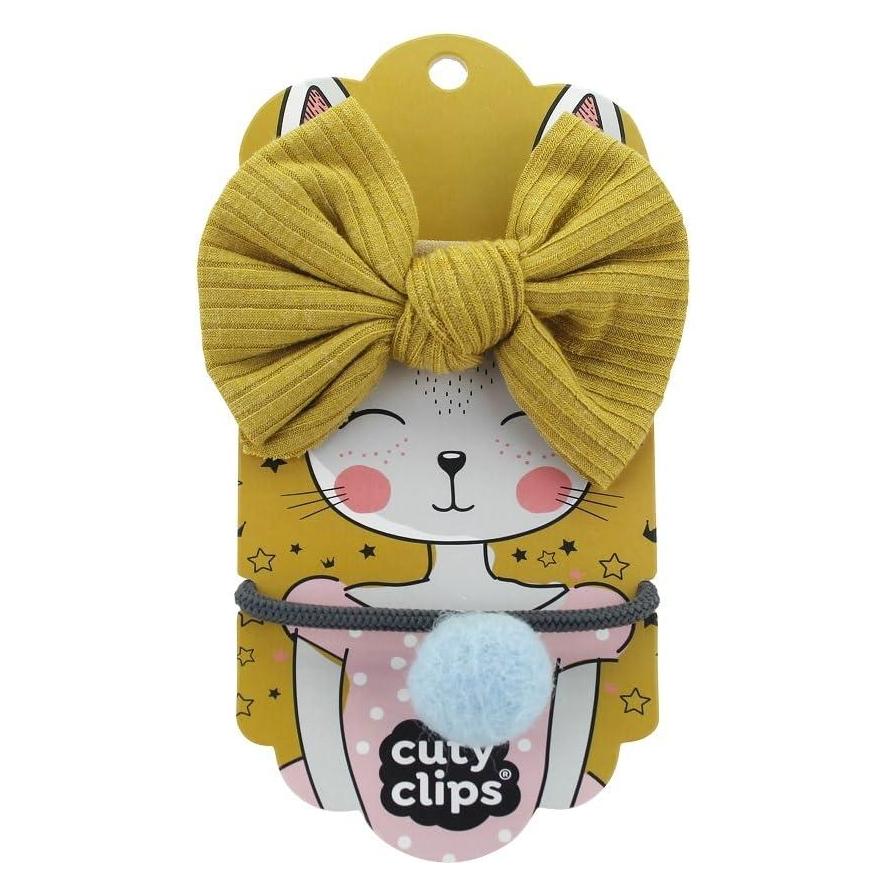 Ty Gumki Hair Clips Snails Cuty Boss Bunny Yellow (40937931)