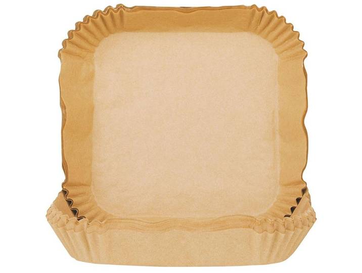 Backpapier-Einlagen für Heissluftfritteusen, 20 x 20 cm