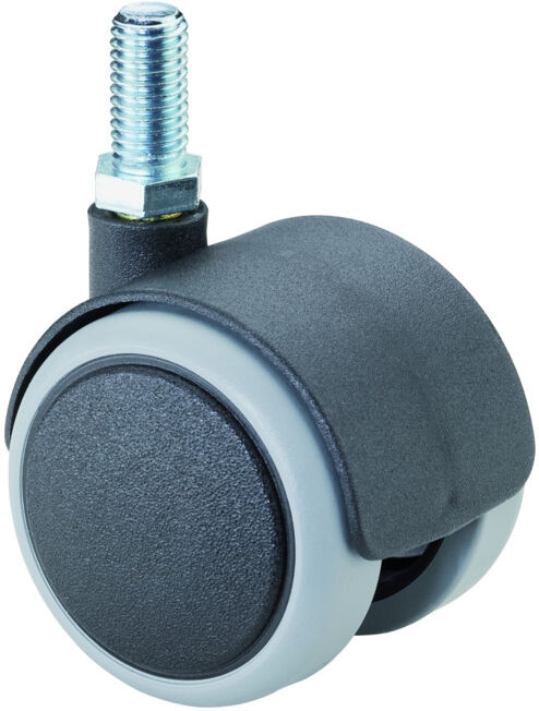 Roulette double en plastique BS Rollen (F76.050.G10)