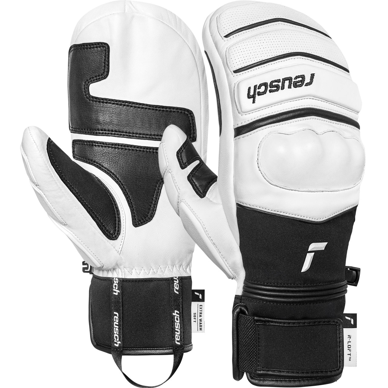 Reusch Herren Fäustling WORLD CHAMP white/black - 8,0