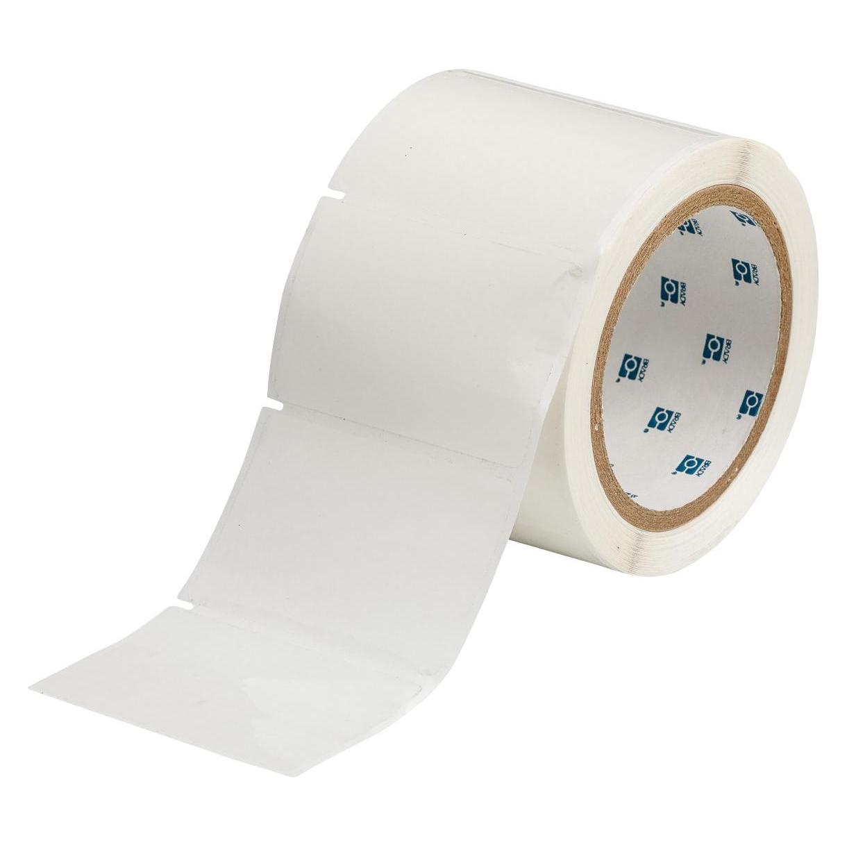 Brady THT-19-430-1, Polyester, Transparent, glänzend, 76,2 x 50,8 mm, permanent, 1-bahnig(1000 E.) (81.28 mm) (THT-19-430-1)
