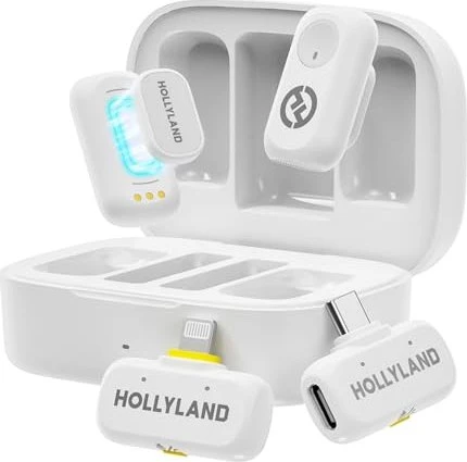 Hollyland LARK A1 Combo Ivory White