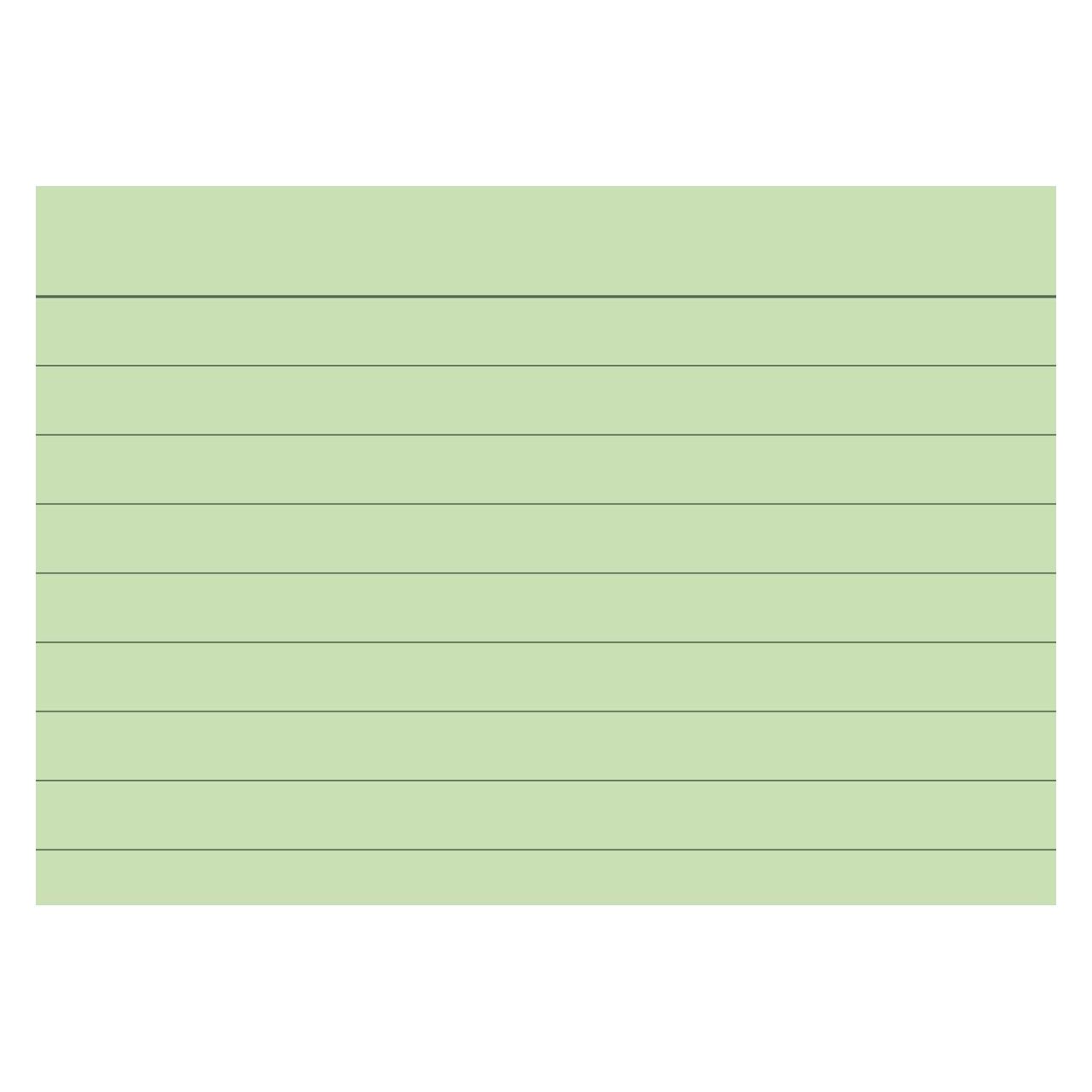 Brunnen KARTEIKAR. LIN GRÜN/Pà100 (A8, 180 g/m²) (10-2282250)