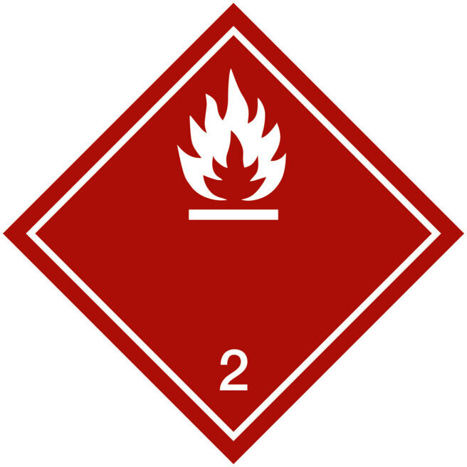 HOFFMANN Identification des produits dangereux Gaz inflammables, Type: 04300 ; nVent HOFFMAN (F170.16.112)