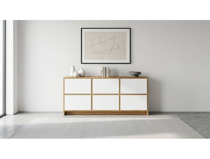 Sideboard aus Eiche nach Maß Eiche Natur geölt