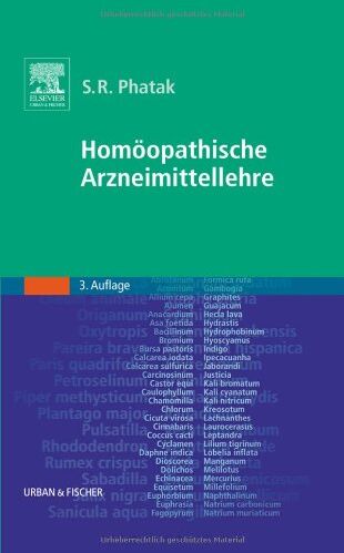 Phatak, R. S - Homöopathische Arzneimittellehre - Preis vom 14.10.2026 23:07:16 h