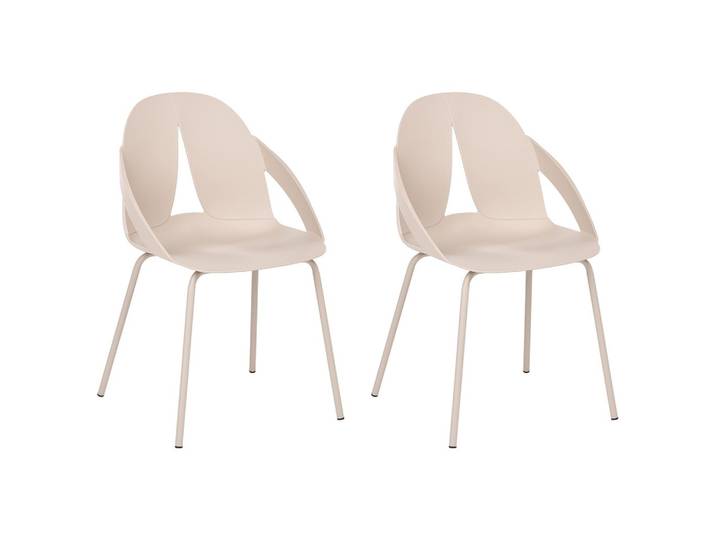 GARTENSTUHL 2er Set Beige Bolgheri
