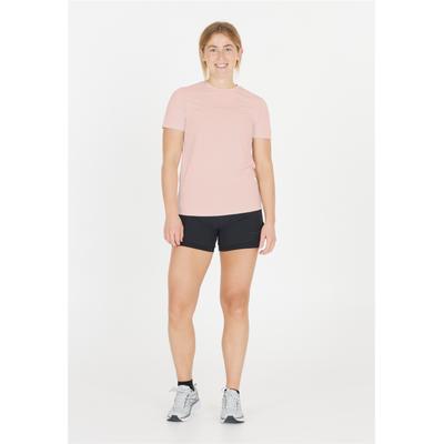 Funktionsshirt ENDURANCE "Adelana", Herren, Gr. 42, pink, 100% Polyester, unifarben, normal, Rundhals, Shirts Funktionsshirt, mit 4-Wege-Stretch für angenehme Bewegungsfreiheit