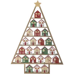 Bloomingville Adventskalender Calvin Tannenbaum-Form, L44xH61,5xB6 cm