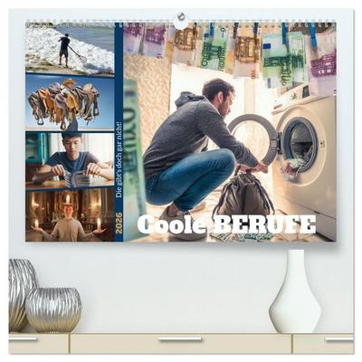 Coole Berufe (hochwertiger Premium Wandkalender 2026 DIN A2 quer), Kunstdruck in Hochglanz