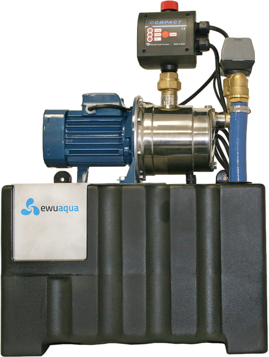 Ewuaqua Regenwassermanager 42020 230 V, kompakt, für Regenwasser-Nutzungsanlage