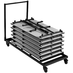 SODEMATUB Transportkarren für Tische/Stühle schwarz