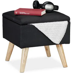 Relaxdays, Hocker, Hocker (40 x 40 x 40 cm)
